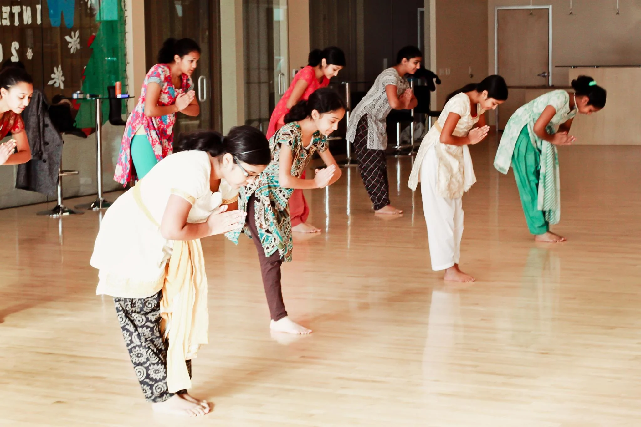 Natyarpana students together