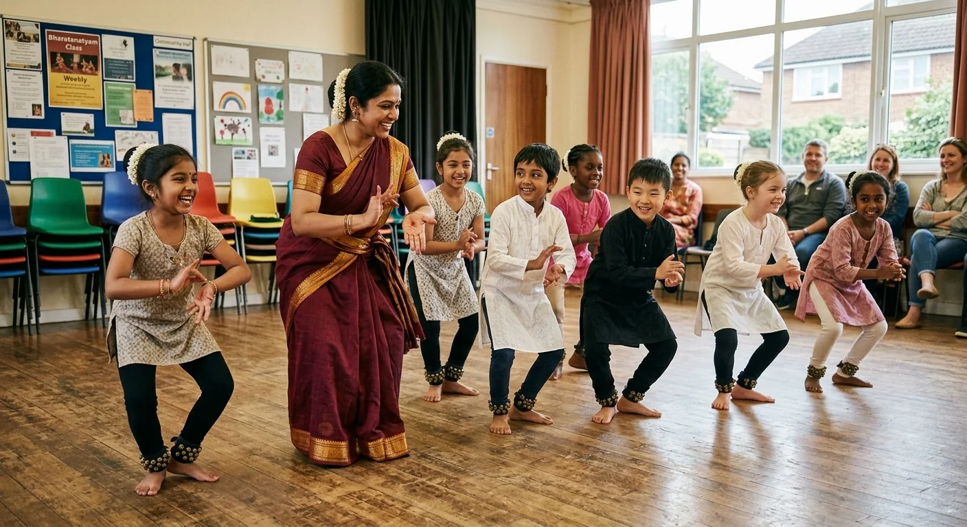 Natyarpana dance students